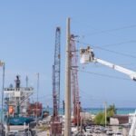 ETED continuará este sábado con la segunda etapa de los trabajos de reconducción de la línea de 69 kV en Puerto Plata