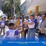 Antorcha de los Juegos universitario Tony Barreiro arriba al recinto UASD San Juan de la Maguana.